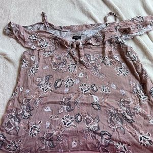 Torrid tank top with ruffle detail